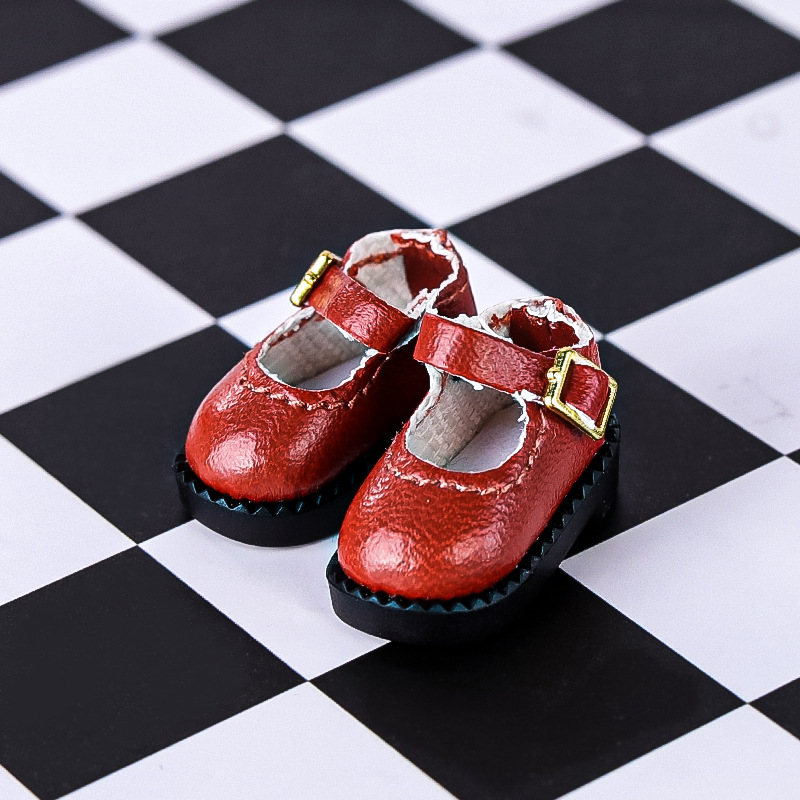 Ob11 accesorios de muñeca 12 puntos cuerpo zapatos de bebé zapatos de lona zapatos de cuero P9 tesoro masculino tesoro femenino moda periférica spot al por mayor