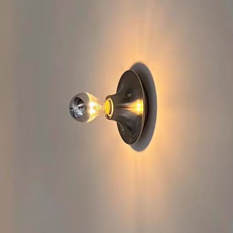 Small Hallway Light in the Entrance, Vintage Bauhaus Nostalgic Cafe Foyer, Bathroom Background Wall Light, Wall-Mounted Small Hallway Light in the Entrance, Vintage Bauhaus Nostalgic Cafe Foyer, Bathroom Background Wall Light, Wall-Mounted
