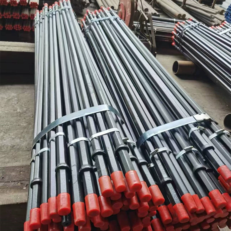 B22 ветровая Бурильная труба для горных пород Бурильная труба туннельная добыча B19 Якорный кабель Бурильная труба для добычи B25 Шестигранная полая сталь