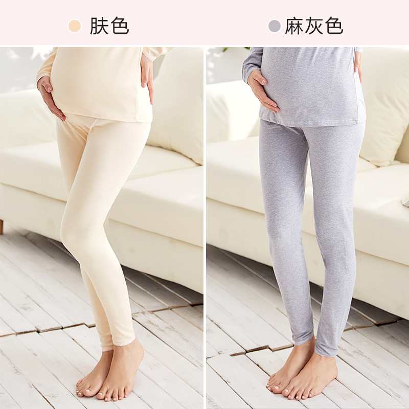 妊婦の秋のズボンの女性の秋冬の純綿のズボンの中でズボンの保温のズボンのパジャマの大きいサイズの200斤のズボンを着ます。|undefined