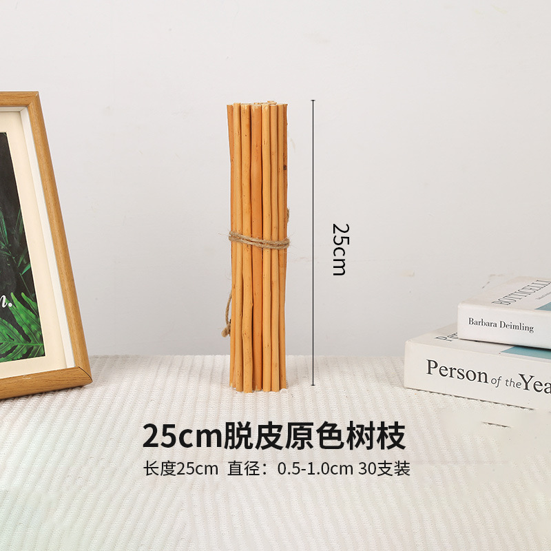 25cm gọt vỏ cành màu ban đầu 30 dày khoảng 0,5-1cm