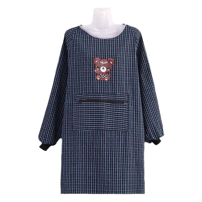 Летний тонкий старый дышащий фартук из грубой ткани, Женская кухня, рабочая одежда с защитой от масла, рабочая одежда, защита от грязи