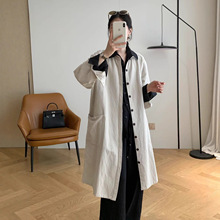 今年流行漂亮独特高级感超好看中长款气质风衣女款2025新款秋外套