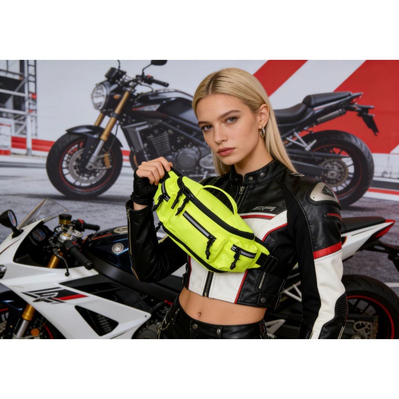 Customized Storage Bag, Single-Shoulder Crossbody Bag, Multifunctional Chest Bag, Motorcycle Riding Waist Bag for Men and Women, Suitable for All Seasons, Cycling Sports
