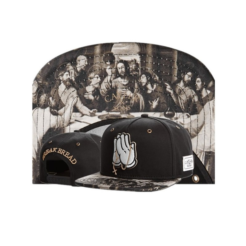 Sombrero de ala plana de comercio exterior, gorro de ajuste, gorro de coche, gorro de moda estadounidense, lote de entrega de una pieza de sol