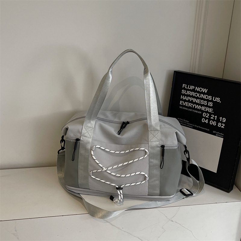 Bolsa de viaje simple de moda, bolsa de yoga deportiva, bolsa de natación seca y húmeda, bolsa de mano de corta distancia