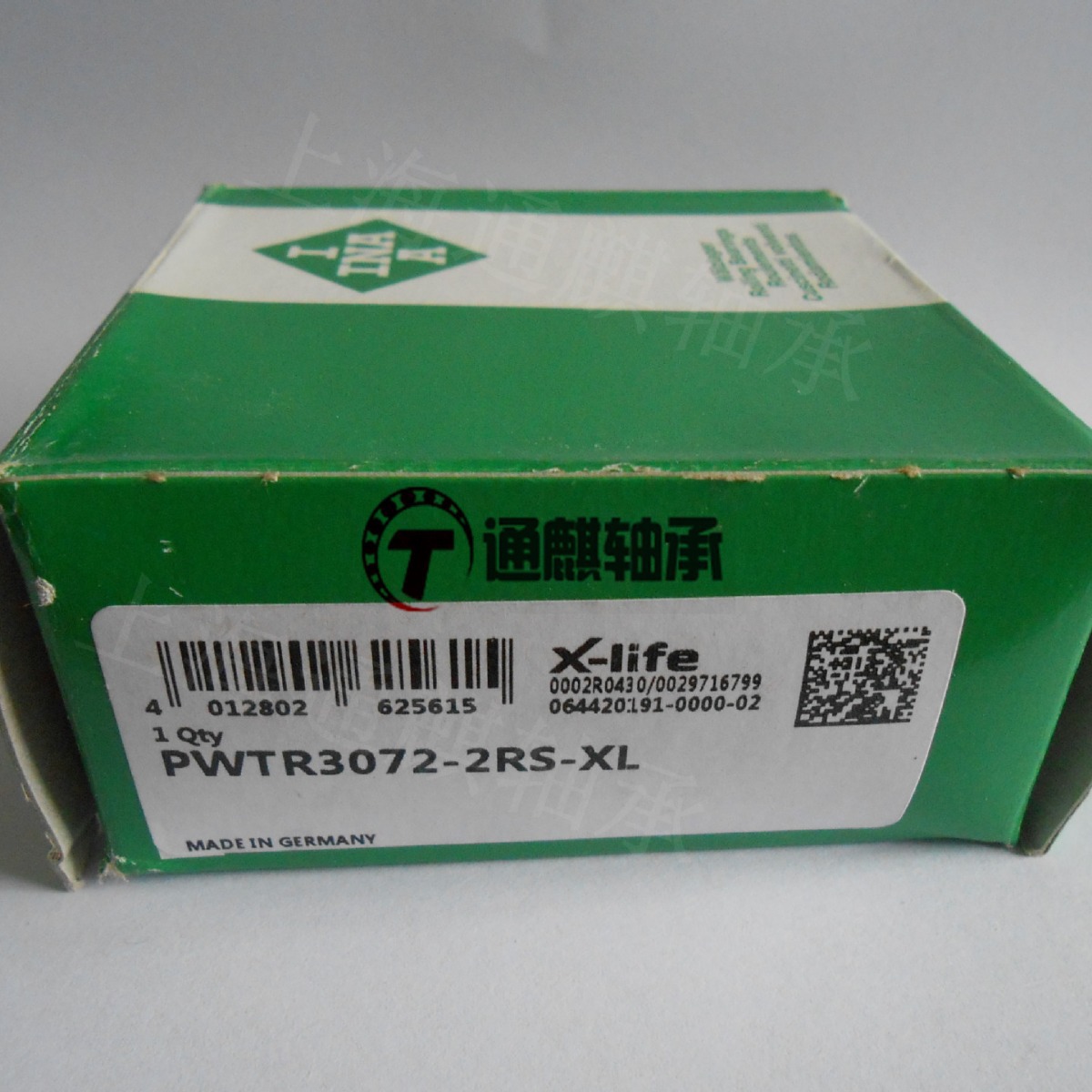 德国INA精密支撑型滚轮PWTR3072-2RS-XL轴承KR16-X-PP-A