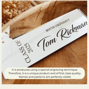 Customized Personalized Graduation Bookmarks, Graduation Cap Bookmarks, 2025 Graduates, University Graduation, Graduation