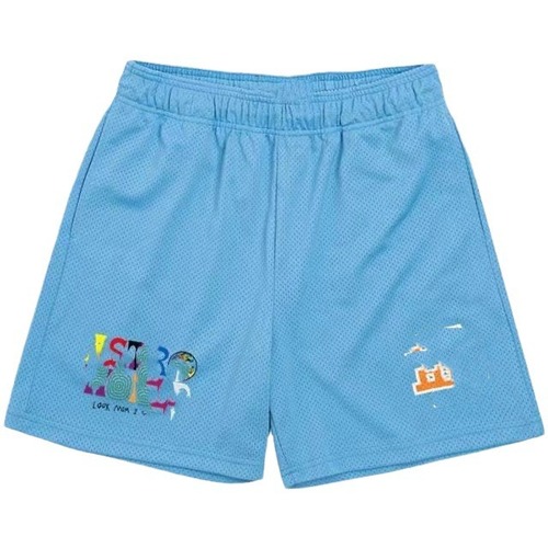 American-style basketball shorts trendy summer fitness running sport quick-drying breathable beach mesh above-the-knee four-quarter pants