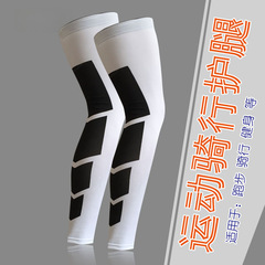 Manufacturer's basketball knee pads with extended protection for lower legs, sports knee pads, outdoor cycling and running protective gear, wholesale