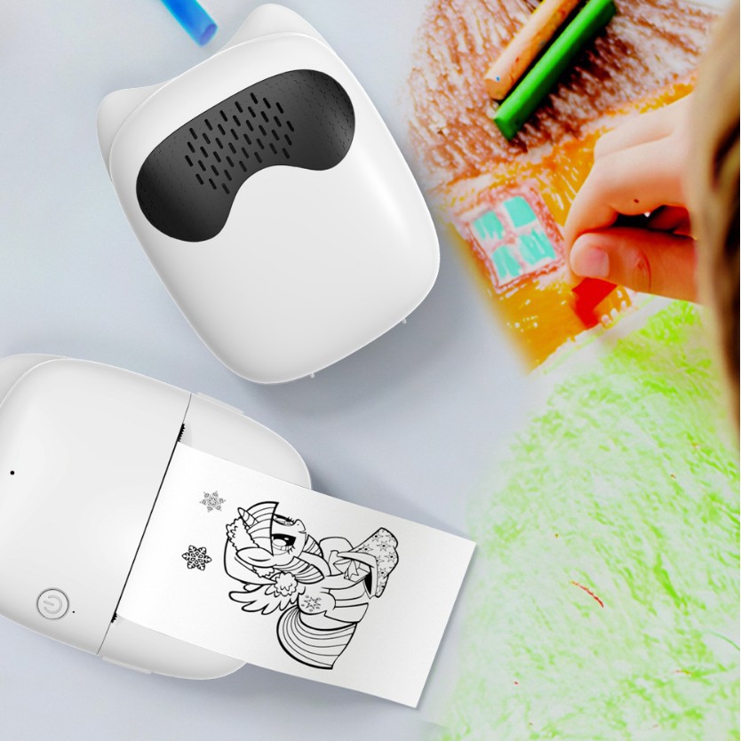Mini Impresora Térmica Infantil M7 para Pegatinas y Dibujos