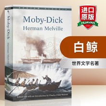 白鲸 英文原版小说 Moby Dick 世界文学名著 赫尔曼梅尔维尔 英文