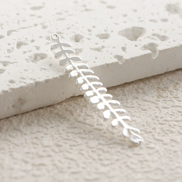 #6 40*6.9mm thick silver plated 1 piece