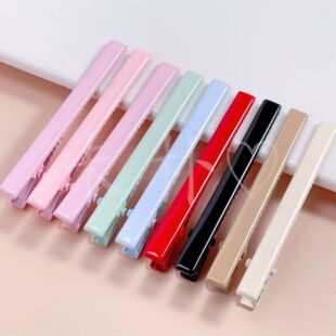 New bright 6CM seamless clip slender clip DIY handmade bottom clip female side clip top clip broken hair bangs clip