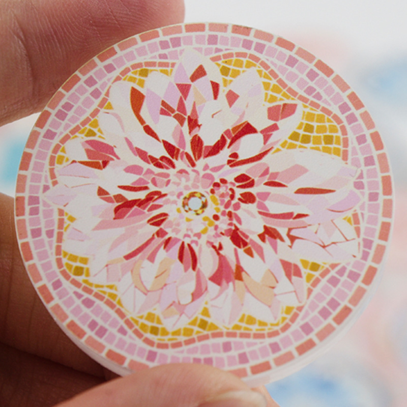 亚克力国际象棋圆形棋子桌面摆件轻奢陈列品吧唧砖展示吧唧托