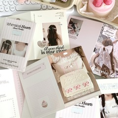 芭蕾打包材料出卡ins禮品包裝小卡主題diy對摺卡紙裝飾留言卡賀卡