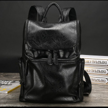 新款双肩旅行包韩版背包PU手提男包学生书包大容量批发包包休闲