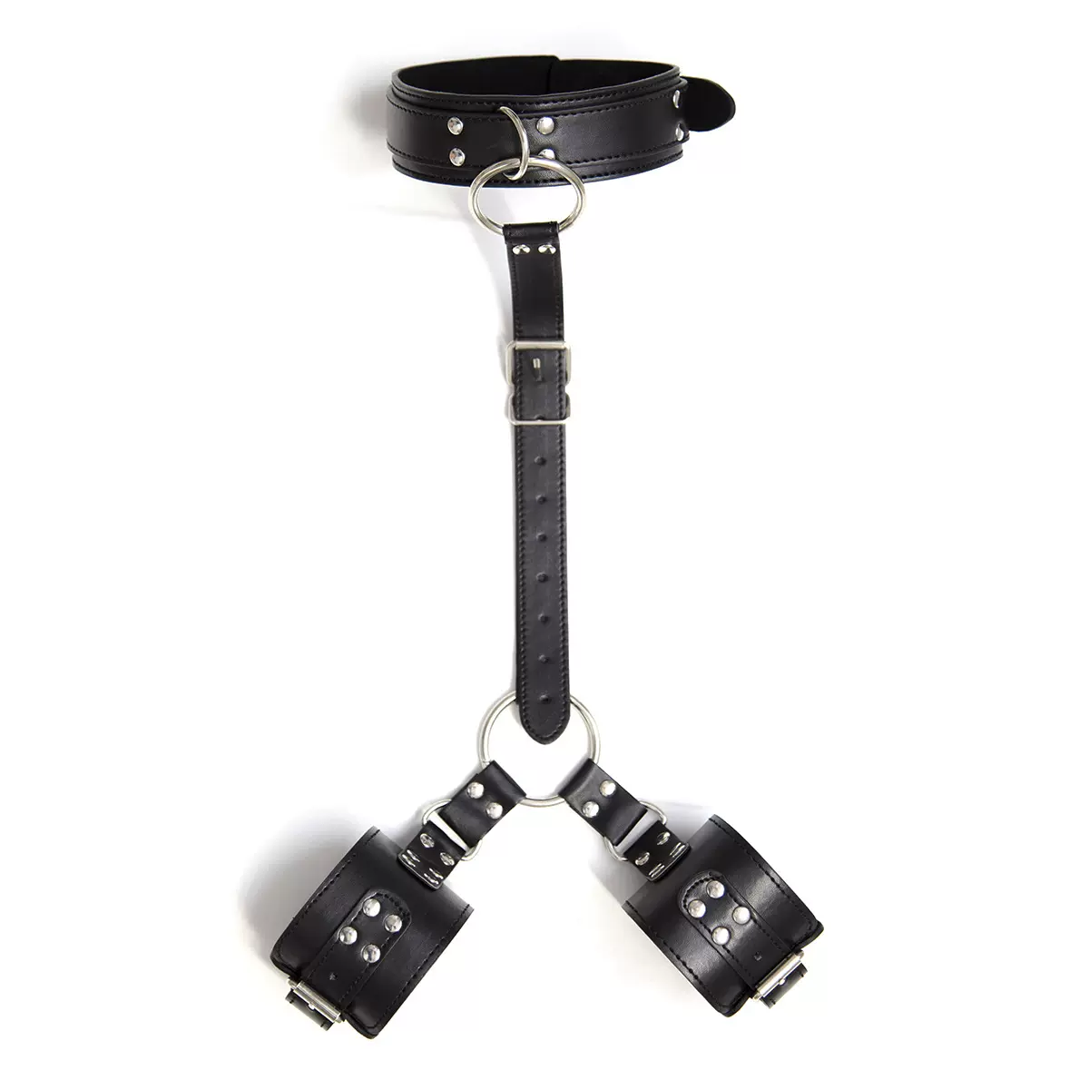 厂家直销束缚玩具调情皮革绑手颈套情趣用品女用器具捆绑PU皮手铐