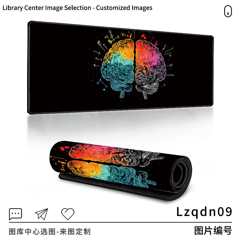 ソースメーカー卸売および小売マウスパッド大型デスクパッド厚みのあるエッジコンピュータキーボードパッド創造的な個性|undefined