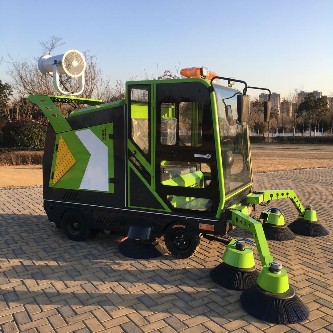 七刷战狼扫地机清扫车工业工厂车间道路座驾式扫地车物业工地仓库