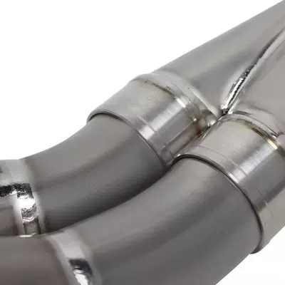 Motorcycle exhaust pipe Honda CBR1000RRR titanium alloy front section