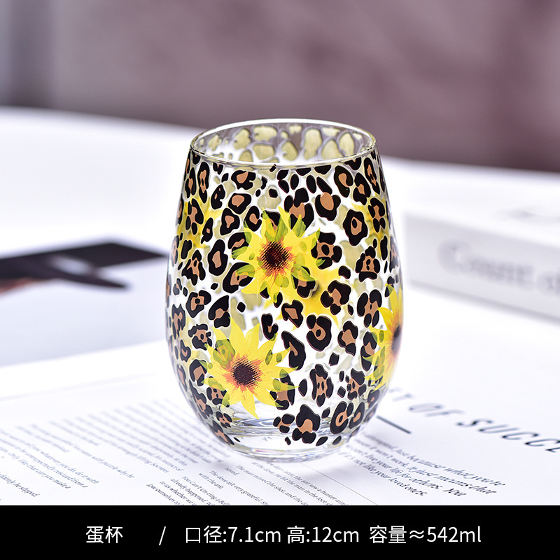 표범무늬 해바라기 [계란컵]