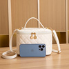 Fresh cute capacious cosmetic bag, handheld storage system, small universal shoulder bag one shoulder