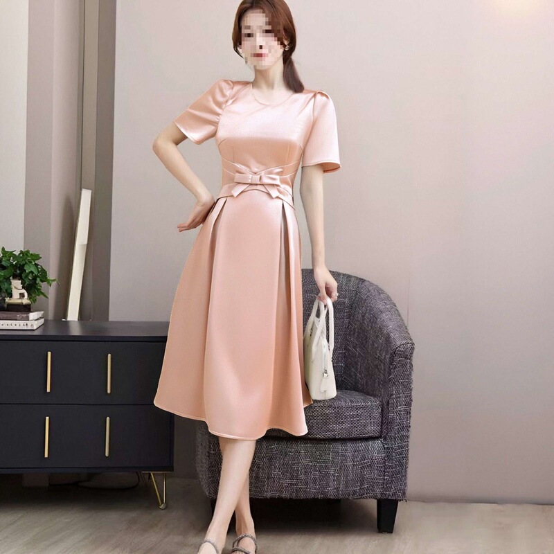 French-Style Niche Design Dress with Lining, Elegant and Stylish, Women's Summer Dress, Light Luxury, Waist-Cinching, Slim Fit French-Style Niche Design Dress with Lining, Elegant and Stylish, Women's Summer Dress, Light Luxury, Waist-Cinching, Slim Fit