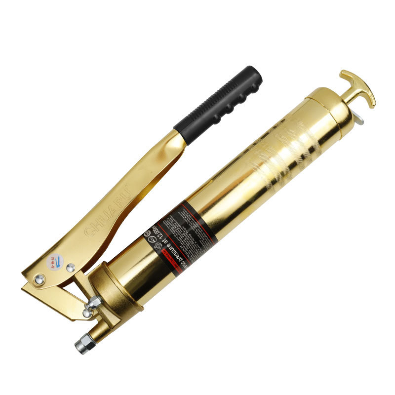 353, pistola de mantequilla de doble varilla de presión dorada (caja de papel)