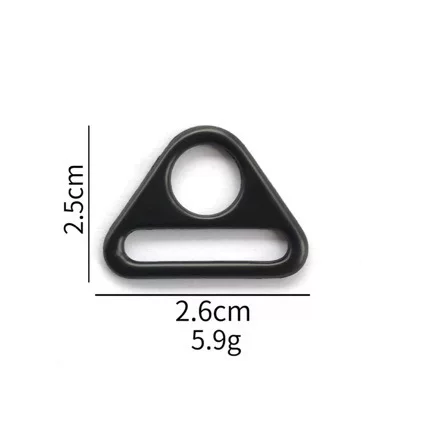 In-Stock Wholesale Triangle Buckle Pet Leash Buckle, Outdoor Hiking Apparel and Luggage Accessories A-Shaped Buckle