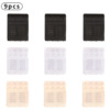 9pcs Elastic extend Broadband Breasted Buckle Buckle Bras Elastic force Spray paint Underwear Lengthened buckle