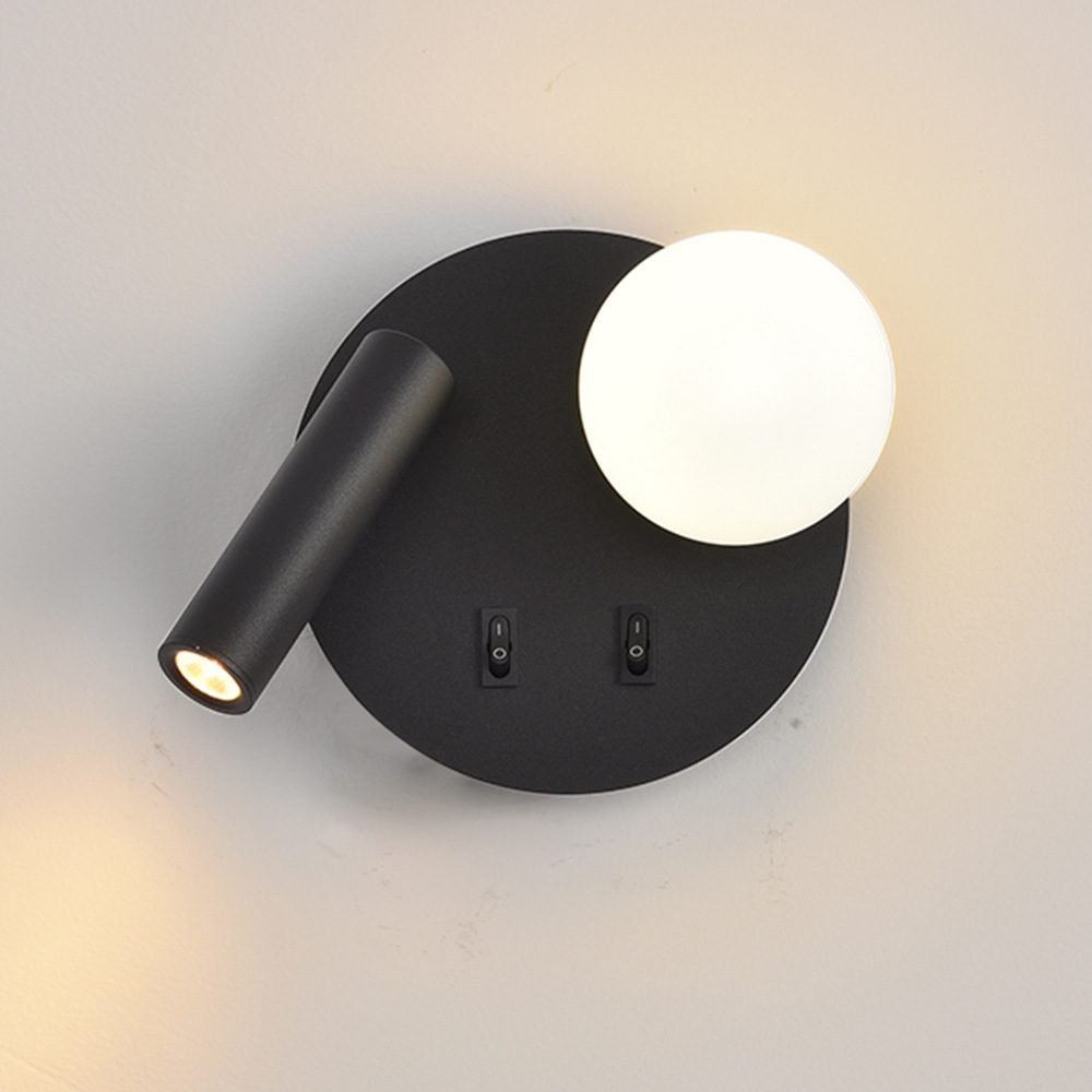 Modern and minimalistic lantern for bed