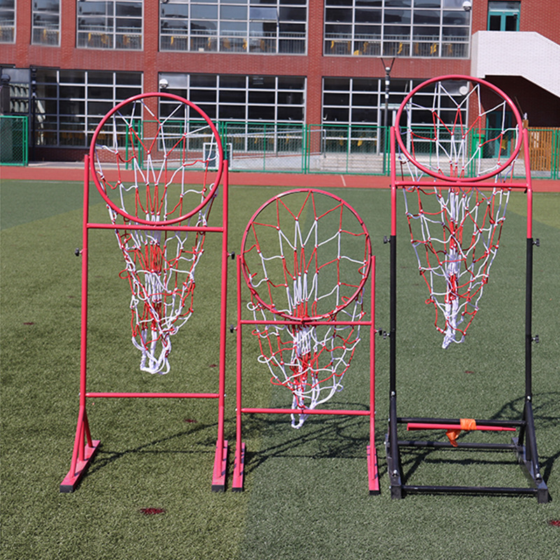 中考籃球訓練傳球圈傳球器材擊地胸口傳球架投擲鑽圈馬戲團鑽火圈