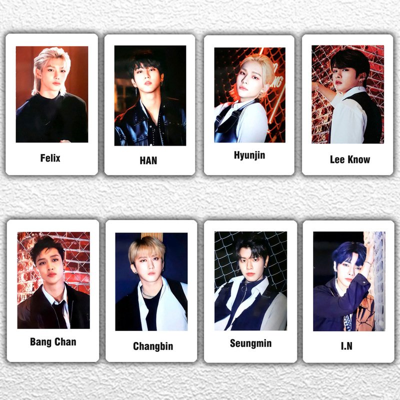STRAY KIDS combination ALL IN Polaroid small card Polaroid random card LOMO card Hyunjin