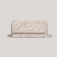 小眾高級感輕奢小方包女2024新款鏈條包單肩斜挎包簡約盒子小包包