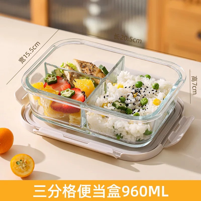 흰색과 회색의 성장 960ml 3칸 [실리콘 공기 밸브 모델]