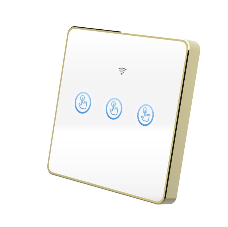 WIFI智能开关外壳 防火料 随意贴外壳 触摸开关外壳 玻璃面板