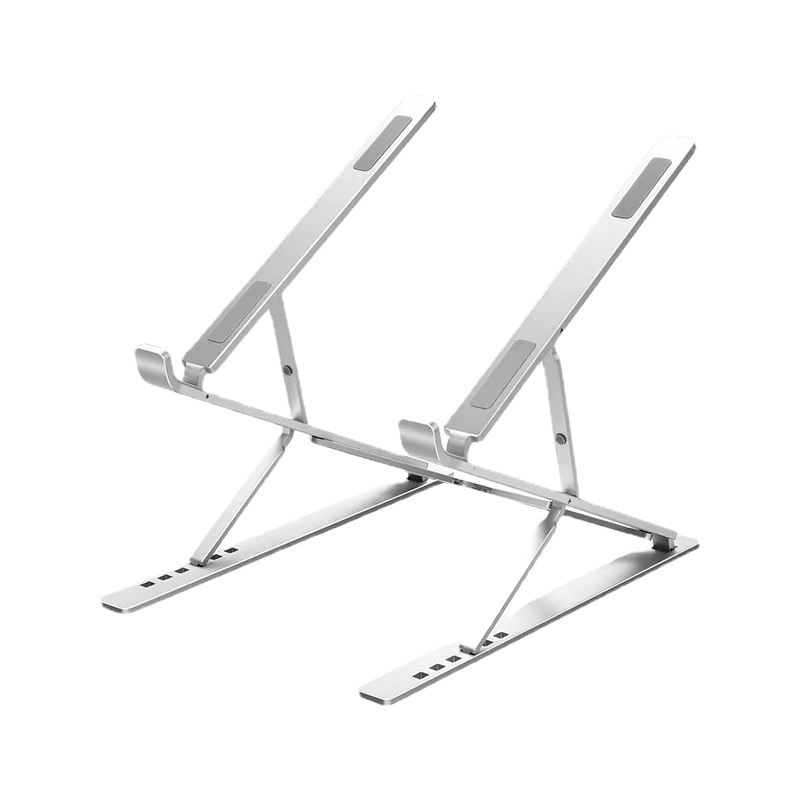 N8 aleación de aluminio soporte portátil de doble capa vertical plegable soporte de refrigeración de escritorio de elevación colgante portátil