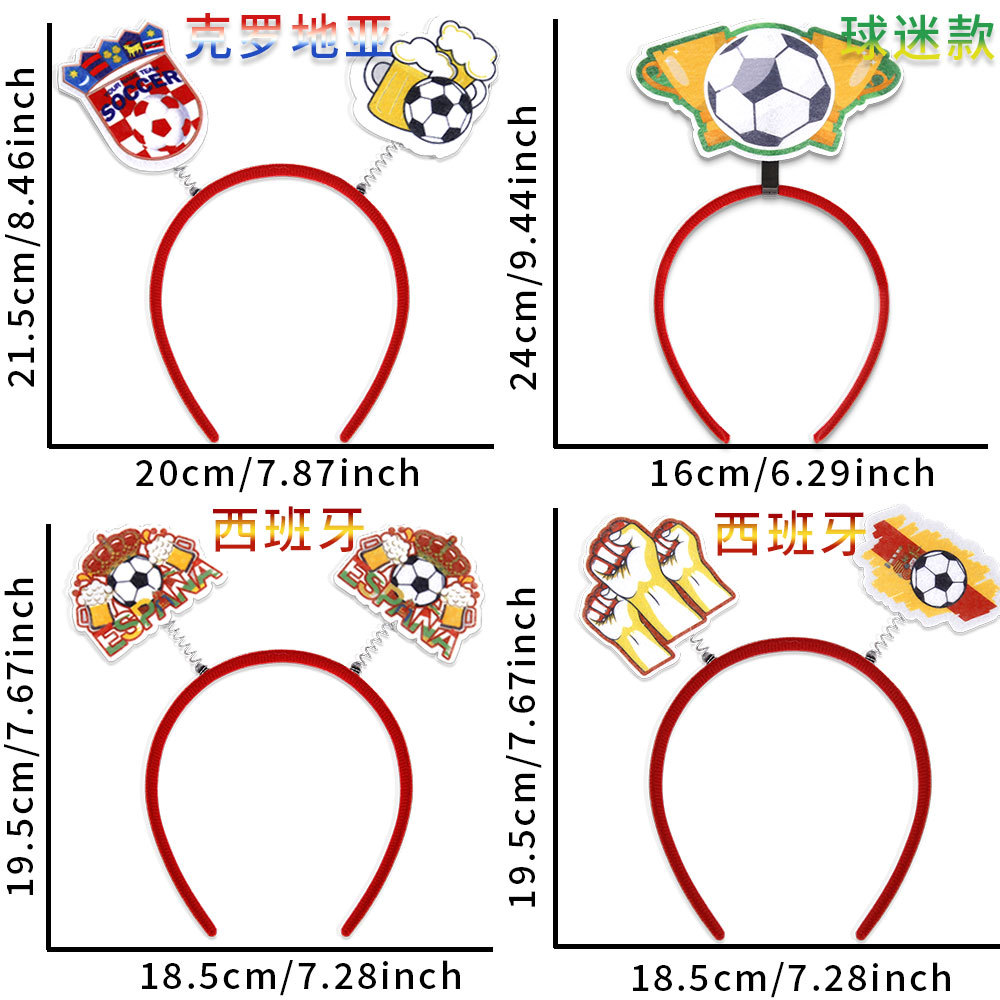 2026 Estados Unidos, Canadá, México, Copa del Mundo, fanáticos, bandos de pelo, clubes de fútbol, fiestas, props, porristas, bandos image 6