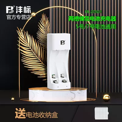 Rechargeable Battery No. 7 1250: Hibrid akkumulyator batareyaları - 2-slot-charger-2ds01