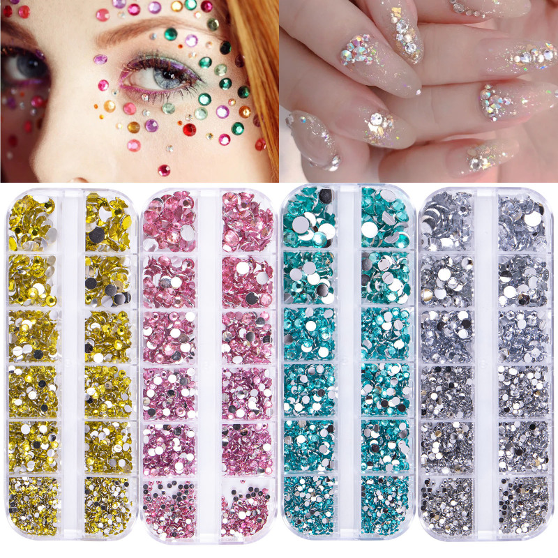 Amazon 12 Boxed Resin Acrylic Color Mixed Flat Bottom Diamond Nail Art Jewelry Violence Bear DIY Sticker Amazon 12 Boxed Resin Acrylic Color Mixed Flat Bottom Diamond Nail Art Jewelry Violence Bear DIY Sticker
