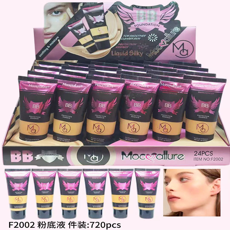 Base de Maquillaje Líquida Correctora e Hidratante de 3 Colores