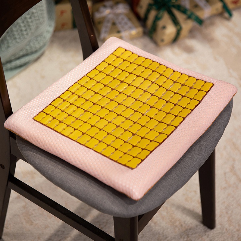 Almohada de asiento de coche de verano, almohada lumbar, cojín lumbar para coche, almohada lumbar, artefacto sedentario de oficina, cojín lumbar, asiento en silla