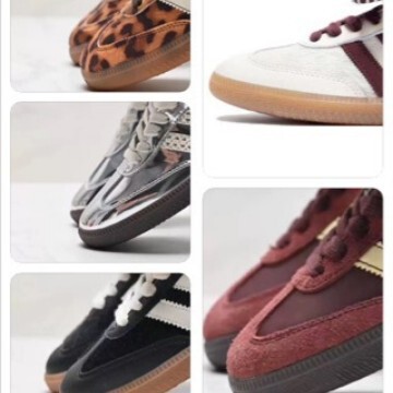 Putian Shoes High Version Original Samba Classic Moral Training Shoes Retro Samba Sneakers for Men and Women