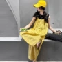 宽松女童大童夏季背带裤