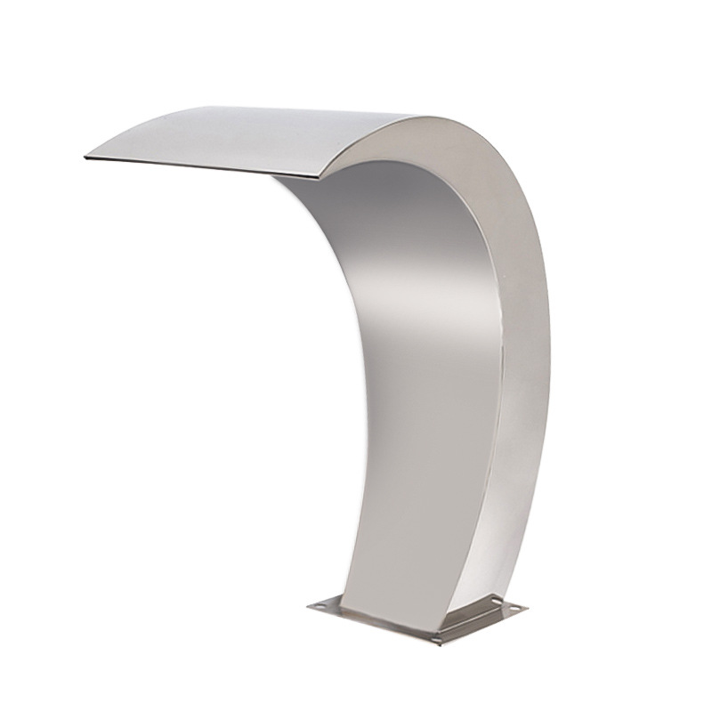 Spa 304 boquilla de acero inoxidable boquilla de arco piscina cortina de agua espalda masajeador de baño hidráulico