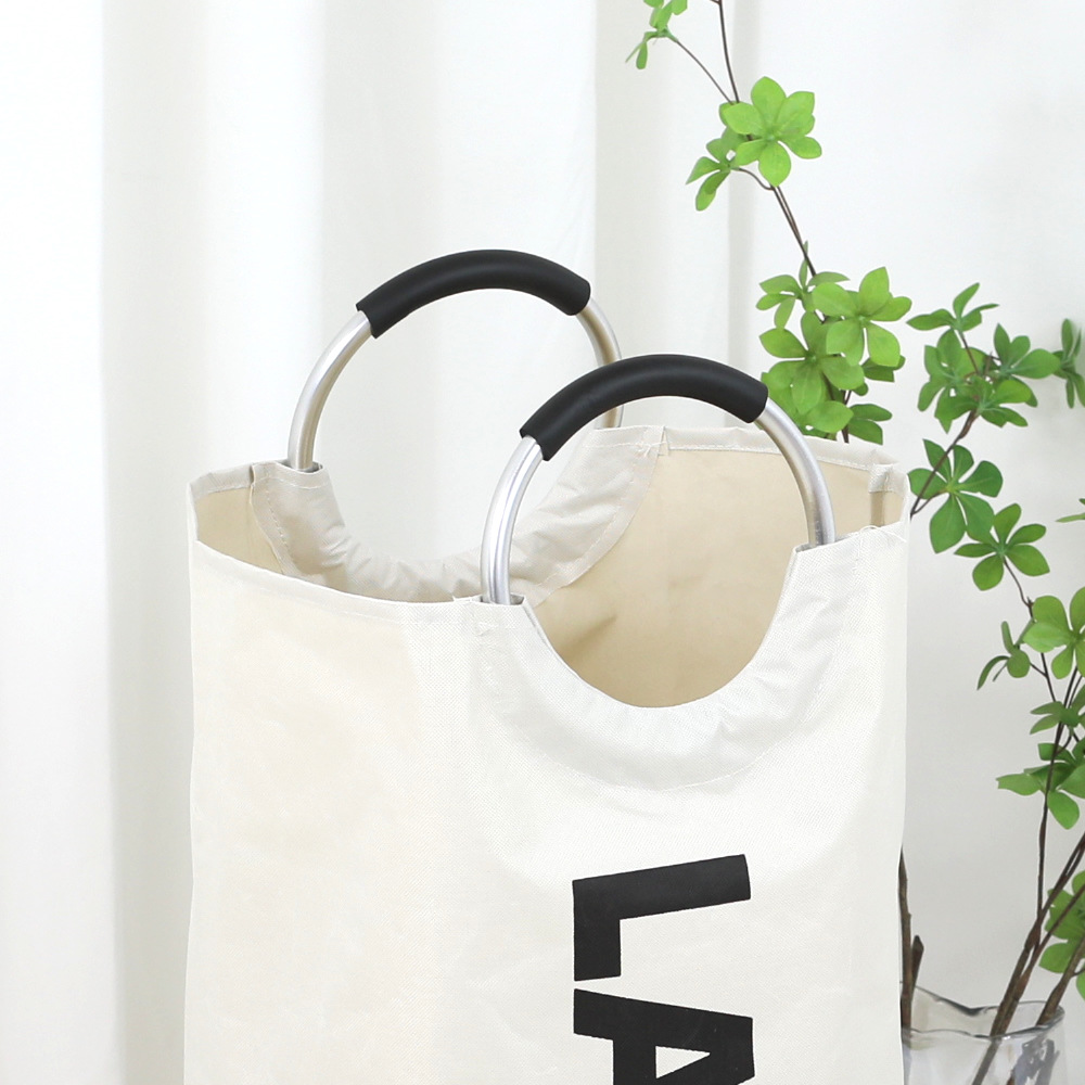 Cesta de almacenamiento de bolsas de ropa sucia de tela plegable baño barril de ropa sucia tela oxford a prueba de agua bolsa de almacenamiento de compras transfronterizas
