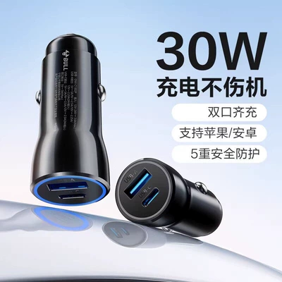 Default Item, Siqaret yandırıcısı - default-item-high-temperature-flame-retardant-plastic-casing-gray-1a1c-30w-max-fast-charging