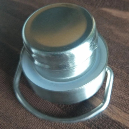 P616 American large-mouth sports bottle all-steel lid outdoor sports water bottle with handle lid