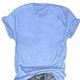 Amazon independent station women's fashion casual solid color round neck short-sleeved T-shirt (can order various patterns at least one piece